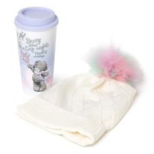 Winter Hat & Travel Mug Me to You Bear Gift Set Image Preview